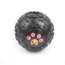 Imagen secundaria del producto Juguete Pelota Maciza Con Sonido. Juguete pelota chillona de premios. Material: Plástico Color: Rosado, negro, azul, morado Disponible: Razas pequeñas.