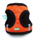 Imagen secundaria del producto Pechera Reflectiva  Para Mascotas. Pechera con tejido reflectivo, velcro ajustable y broche de seguridad en la parte superior, cuenta con anillos tipo D para fijar la correa. Material: Poliéster, metal  Color: Negro, rojo, naranja, verde                                                                               Disponible: Razas pequeñas Medidas: TALLA S: CUELLO 30-41 CM TORSO MIN-MAX 41-53 CM PESO MAXIMO – APROX 5-11 KG TALLA M: CUELLO  40-53 CM TORSO MIN-MAX 56-58 PESO MAXIMO – APROX 11-23 KG