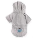 Imagen secundaria del producto Rompe Vientos Unicolor Para Mascotas. Impermeable para mascota con tejido reflectivo, velcro ajustable y orificio para sacar la correa. Material: Poliéster Color: Azul, gris, naranja DIsponible: Razas pequeñas