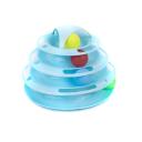 Imagen secundaria del producto Juguete Torre De Pelotas Para Mascotas. Juguete interactivo torre de pelotas, cuenta con aberturas especiales para que su mascota pueda interactuar con las pelotas distribuídas en los distintos niveles. Material: Plástico Color: Verde, rosado, azul Disponible: Razas pequeñas.