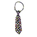 Imagen secundaria del producto Corbata Estampada Para Mascotas. Corbata estampada para mascotas con broche de seguridad. Material: Poliéster Color/estampado: Azul, negro puntos, rojo puntos, rojo huellas, blanco perritos, bandera LGBTIQ. Disponible: Razas grandes