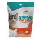 Imagen que muestra el producto Arena Para Gatos Marca Carbón Activado. Arena para gatos en presentación de 4 Kg, 8 kg, 20 kg con carbón activado inoloro.  Bajo en polvo   – Grumo duro y de rápida absorción – Control de olores.