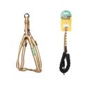 Imagen que muestra el producto Arnes Bicolor Para Mascotas. Arnés bicolor, cuenta con hebillas ajustables, broche de seguridad, correa redonda y anillos tipo D para fijarla. Material: Poliéster, metal     Color: Rojo, azul, negro, gris, café                                                                       Disponible: Razas pequeñas   Medidas: TALLA S: CUELLO 30-41 CM TORSO MIN-MAX 41-53 CM PESO MAXIMO – APROX 5-11 KG, TRAILLA 1,20 CM TALLA L: CUELLO 46-66 CM TORSO MIN-MAX 61-76 CM PESO MAXIMO APROX 23-36 KG, TRAILLA 1,20 CM