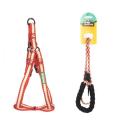 Imagen secundaria del producto Arnes Bicolor Para Mascotas. Arnés bicolor, cuenta con hebillas ajustables, broche de seguridad, correa redonda y anillos tipo D para fijarla. Material: Poliéster, metal     Color: Rojo, azul, negro, gris, café                                                                       Disponible: Razas pequeñas   Medidas: TALLA S: CUELLO 30-41 CM TORSO MIN-MAX 41-53 CM PESO MAXIMO – APROX 5-11 KG, TRAILLA 1,20 CM TALLA L: CUELLO 46-66 CM TORSO MIN-MAX 61-76 CM PESO MAXIMO APROX 23-36 KG, TRAILLA 1,20 CM