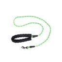 Imagen secundaria del producto Correa Con Resorte  Para Mascotas. Correa con mango cómodo y gancho para fijar al arnés o collar. Material: Poliéster, metal  Color: Rojo, verde, azul, rosado                                                                                              Disponible: Razas pequeñas , medianas . Medidas: Largo 1,20cm* Ancho 0,5cm