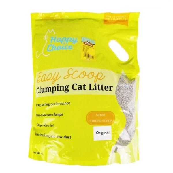 Imagen que muestra el producto Arena Para Gatos Sin Aroma. Arena para gatos en presentación de 4Kg y 8kg sin aroma. Bajo en polvo   – Grumo duro y de rápida absorción      – Control de olores.