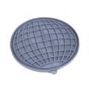 Imagen que muestra el producto Tapete De Lamer Redondo Para Mascotas. Tapete de lamer para mascotas, cuenta con ventosas para pegar en superficies planas. Ideal para una alimentación mas lenta. Material: Silicona Color: Verde, azul, curuba, morado Disponible: Razas pequeñas, medianas y grandes.