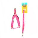 Imagen secundaria del producto Arnés Con Correa Plana  Para Mascotas Talla M. Arnés con correa, cuenta con tejido reflectivo, hebillas ajustables, broche de seguridad y anillos tipo D para fijar la correa. Material: Poliéster, metal                                                                                                                                Color: Negro, rosado, azul, rojo     Disponible: Razas pequeñas Medidas: TALLA M CUELLO  40-53 CM TORSO MIN-MAX 56-58 PESO MAXIMO – APROX 11-23 KG, TRAILLA 1,20 CM