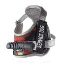 Imagen que muestra el producto Pechera Service Dog Militar Para Mascotas. Pechera anti-tirones, cuenta con hebillas ajustables, broches de seguridad, velcro adhesivo personalizable a los costados y anillo tipo D en la parte superior e inferior para fijar la correa. Material: Poliéster, metal       Estampado: Verde militar, azul militar, negro militar, beige militar.                                            Disponible: Razas medianas Medidas: TALLA S: CUELLO 30-41 CM TORSO MIN-MAX 41-53 CM PESO MAXIMO – APROX 5-11 KG TALLA M: CUELLO  40-53 CM TORSO MIN-MAX 56-58 PESO MAXIMO – APROX 11-23 KG TALLA L: CUELLO 46-66 CM TORSO MIN-MAX 61-76 CM PESO MAXIMO APROX 23-36 KG TALLA XL: CUELLO 70-81 CM TORSO  MIN-MAX 70-82 CM PESO MAXIMO – APROX 36-50 KG TALLA XXL: CUELLO  77-98 CM TORSO MIN-MAX 86-102CM PESO MAXIMO – APROX 51-80 KG, TRAILLA 1,20 CM