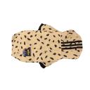 Imagen secundaria del producto Chaqueta Impermeable Con Capota. Chaqueta impermeable con capota, cuenta con velcro ajustable. Material: Poliéster Color: Rojo, gris, morado, beige Disponible: Razas pequeñas y medianas.