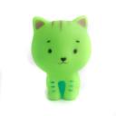 Imagen que muestra el producto Juguete Gato Chillón Para Mascotas. Juguete chillón, cuenta con diseño de gatito. Material: Plástico Color:  Azul, rosado, naranja, amarillo Disponible: Razas pequeñas.