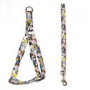 Imagen secundaria del producto Arnes Estampado Para Mascotas. Arnés estampado con hebillas ajustables, broche de seguridad y anillos tipo D para fijar la correa.  Material: Poliéster, metal Estampado: Wonder Woman, Marvel, Paw patrol, perritos Disponible: Razas pequeñas, medianas y grandes. Medidas: TALLA S: CUELLO 30-41 CM TORSO MIN-MAX 41-53 CM PESO MAXIMO – APROX 5-11 KG TALLA M: CUELLO  40-53 CM TORSO MIN-MAX 56-58 PESO MAXIMO – APROX 11-23 KG TALLA L: CUELLO 46-66 CM TORSO MIN-MAX 61-76 CM PESO MAXIMO APROX 23-36 KG TALLA XL: CUELLO 70-81 CM TORSO  MIN-MAX 70-82 CM PESO MAXIMO – APROX 36-50 KG