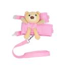 Imagen secundaria del producto Arnés Osito Para Mascotas. Arnés con osito, cuenta con broches de seguridad, anillo tipo D para fijar la correa, hebillas y velcro ajustables. Material: Poliéster
Color: Morado, rosado Disponible: Razas pequeñas