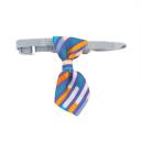 Imagen secundaria del producto Corbata De Mascotas. Corbata estampada con cascabel, cuenta con hebilla ajustable y broche de seguridad. Material: Poliéster Color/estampado: Rosado puntos, rojo puntos, azul oscuro, lila sushi, azul con amarillo, blanco rosas, negro cuadros, multicolor rayas, verde aguamarina, Negro cebra, azul cuadros. Disponible: Razas pequeñas