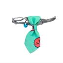 Imagen secundaria del producto Corbata De Mascotas. Corbata estampada con cascabel, cuenta con hebilla ajustable y broche de seguridad. Material: Poliéster Color/estampado: Rosado puntos, rojo puntos, azul oscuro, lila sushi, azul con amarillo, blanco rosas, negro cuadros, multicolor rayas, verde aguamarina, Negro cebra, azul cuadros. Disponible: Razas pequeñas
