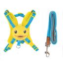 Imagen que muestra el producto Arnés Tipo Chaleco Para Mascotas. Arnés con correa tipo chaleco, cuenta con tejido transpirable, hebillas ajustables, broche de seguridad y anillo tipo D para fijar la correa.  Material: Poliéster, algodón, metal                                                                                                                 Color: Naranja, amarillo, azul, rosado   Disponible: Razas pequeñas. Medidas: TALLA S: CUELLO 30-41 CM TORSO MIN-MAX 41-53 CM PESO MAXIMO – APROX 5-11 KG  TALLA M: CUELLO  40-53 CM TORSO MIN-MAX 56-58 PESO MAXIMO – APROX 11-23 KG TALLA L: CUELLO 46-66 CM TORSO MIN-MAX 61-76 CM PESO MAXIMO APROX 23-36 KG TALLA XL: CUELLO 70-81 CM TORSO  MIN-MAX 70-82 CM PESO MAXIMO – APROX 36-50 KG