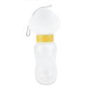 Imagen que muestra el producto Bebedero Portatil Pera Para Mascotas. Bebedero portátil pequeño con recipiente en forma de pera, cuenta con tirilla para transportar. “Material: Plástico Disponible: Razas pequeñas, medianas y grandes”