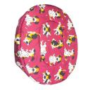 Imagen secundaria del producto Set De Camas Para Mascotas. Set x 10 camas con estampado. Material: Poliéster. Color/ Estampado: Azul gatitos, celeste perritos, vinotinto perritos, negro perros, rayas perritos, azul perritos, azul oscuro huellas, rojo perros, rojo huesitos. Disponible: Razas pequeñas y medianas