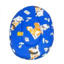 Imagen secundaria del producto Set De Camas Para Mascotas. Set x 10 camas con estampado. Material: Poliéster. Color/ Estampado: Azul gatitos, celeste perritos, vinotinto perritos, negro perros, rayas perritos, azul perritos, azul oscuro huellas, rojo perros, rojo huesitos. Disponible: Razas pequeñas y medianas