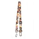 Imagen secundaria del producto Correa De Seguridad Para Broche De Carro. Correa estampada para ajustar al broche del carro. Material: Poliéster Color/Estampado: Spider man, Batman, Wonder Woman, Dragon Ball. Disponible: Razas pequeñas, medianas y grandes.