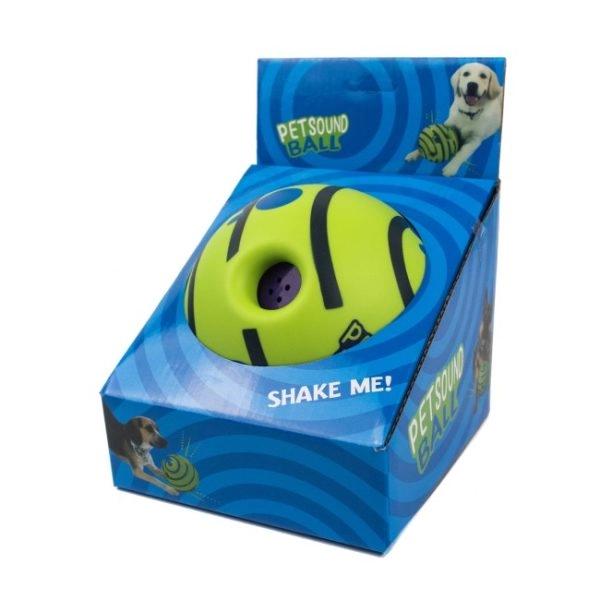 Imagen que muestra el producto Petsound Ball Para Mascotas. Pelota de premios maciza con sonido interno. Material: Plástico                                                                                                                                                                                                             Color: Disponible en la foto.                                                                                                                                                                                                                    Disponible: Razas medianas y grandes.