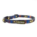 Imagen secundaria del producto Collar Dibujos Animados Para Mascotas. Collar estampado, cuenta con hebilla ajustable, broche de seguridad y anillo tipo D para fijar la correa. Material: Poliéster, algodón, metal                                                                                                Estampado: Batman, Dragón Ball, Spiderman Disponible: Razas pequeñas, medianas y grandes.