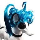 Imagen que muestra el producto Cabello Falso Anime Para Mascotas. Peluca para mascotas coletas. Material: Cabello sintético                                                                                                                                                                                                          Color:  Disponible en la foto                                                                                                                                                                                                             Disponible: Razas pequeñas