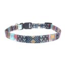 Imagen secundaria del producto Collar De Mascotas. Collar estampado para mascotas, cuenta con broche de seguridad y anillo tipo D para fijar la correa. Material: Poliéster                                                                                                                                                                                                      Color: Verde, azul, rosado, blanco                                                                                                                                                                                                              Disponible: Razas medianas