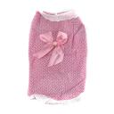 Imagen secundaria del producto Vestido Con Moño Para Mascotas. Vestido con moño para mascotas. Material: Poliester y Algodón Color: Azul, rosado. Disponible: Razas pequeñas