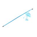 Imagen secundaria del producto Caña Dinosaurio Para Mascotas. Caña para gatos, cuenta con juguete de felpa en forma de dinosaurio. Material: Poliéster, caucho Color: Azul, verde, café Disponible: Razas pequeñas.