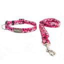Imagen secundaria del producto Collar Estampado Para Mascotas. Collar con correa estampado cuenta con hebilla para ajustar, broche de seguridad y anillo tipo D para fijar la correa.  Material: Poliéster, metal  Estampado: Pokemon, Paw Patrol, azul militar, rosado militar. Disponible: Razas pequeñas, medianas y grandes. Medidas: Talla S : Largo 1.20 cm * Ancho 1cm Talla M: Largo 1.20 cm * Ancho 1.5cm Talla L : Largo 1.20 cm * Ancho 2 cm Talla XL: Largo 1.20 cm * Ancho 2.5cm
