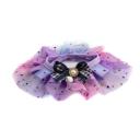 Imagen secundaria del producto Cuello Con Cinta Y Accesorio  Para Mascotas. Collar con moño en el centro y cinta de tela ajustable.  Material: Poliéster                                                                                                                                                      Color: morado, rosado, negro, blanco                                                                                                 Disponible: Razas pequeñas y medianas Medidas:  Talla M : Largo25cm *Ancho11 cm Talla L : Largo30 cm *Ancho12 cm