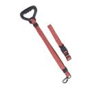 Imagen secundaria del producto Collar Con Correa De Mango Macizo Para Mascotas. Collar con correa, cuenta con tejido reflectivo y mango macizo. Material: Poliéster Color: Rojo, azul claro, azul oscuro, plateado Disponible: Razas medianas y grandes