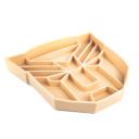 Imagen secundaria del producto Tapete Comedero Antirreflujo Transformer. Tapete de lamer para mascotas, cuenta con ventosas para pegar en superficies planas. Ideal para una alimentación mas lenta. Material: Silicona Color: Verde, azul, curuba, morado Disponible: Razas medianas y grandes.