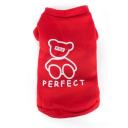 Imagen secundaria del producto Saco Oso Perfect Para Mascotas. Sueter estampado para mascotas. Material: Poliéster Color: Lila, rojo, rosado Disponible: Razas pequeñas y medianas