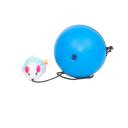 Imagen secundaria del producto Juguete Interactivo Pelota Cuerda Con Ratón. Juguete interactivo pelota automática, cuenta con cuerda y ratón con plumas. Modo de uso: Girar pelota para abrir, encontrará el motor del juguete con una pieza movible para instalar la bateria AA, despues de instalada cierre y oprima el botón. Material: Plástico Color: Naranja con azul, naranja, negro Disponible: Razas pequeñas