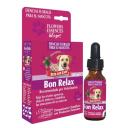 Imagen que muestra el producto Esencia Bon Relax Natural Freshly 25 Ml. Esencia Bon Relax Natural Freshly equilibra mente y cuerpo, ayuda a disminuir los niveles de agresividad, nivelar o mejorar estados de tristeza estabilizando sus emociones para finalmente mejorar la conducta de la mascota. Ingredientes: Armonica asociación de esencias florales.  Presentación: Frasco x 25 ml con gotero Disponible: Para perros y gatos de todas las razas y edades.