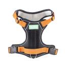 Imagen que muestra el producto Pechera Ajustable Para Mascotas. Pechera anti-tirones, cuenta con hebillas ajustables, broches de seguridad, velcro para personalizar y anillo tipo D en la parte superior e inferior para fijar la correa. Material: Poliéster, metal Color: Negro, verde, azul, morado Disponible: Razas medianas y grandes. Medidas: TALLA S: CUELLO 30-41 CM TORSO MIN-MAX 41-53 CM PESO MAXIMO – APROX 5-11 KG TALLA M: CUELLO  40-53 CM TORSO MIN-MAX 56-58 PESO MAXIMO – APROX 11-23 KG TALLA L: CUELLO 46-66 CM TORSO MIN-MAX 61-76 CM PESO MAXIMO APROX 23-36 KG TALLA XL: CUELLO 70-81 CM TORSO  MIN-MAX 70-82 CM PESO MAXIMO – APROX 36-50 KG TALLA XXL: CUELLO  77-98 CM TORSO MIN-MAX 86-102CM PESO MAXIMO – APROX 51-80 KG