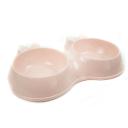 Imagen secundaria del producto Comedero Mascotas Con Bowl Removible. Comedero doble para mascotas, cuenta con bowl removibles. Material: Plástico Color: Gris, rosado Disponible: Razas pequeñas.