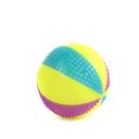 Imagen secundaria del producto Juguete Pelota Chillona Para Mascotas. Pelota chillona, cuenta con superficie en forma de púas y luz led interna. Material: Caucho Color: Amarillo, naranja, rosado, verde Disponible: Razas pequeñas y medianas.