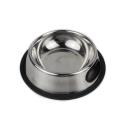 Imagen que muestra el producto Comedero Redondo Para Mascotas. Comedero para mascotas redondo, cuenta con sistema antideslizante. Material: Acero inóxidable      Color: Cobre                                                                                    Disponible: Razas pequeñas.