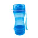 Imagen secundaria del producto Comedero Y Bebedero Portatil Para Mascotas. Termo portatil con dos compartimentos para agua y comida, cuenta con tapas doble función en cada extremo y tirilla para transportar. Capacidad de 500 ml. Material: Plástico Color: Rosado, azul, verde Disponible: Razas pequeñas y medianas. Medidas: Ancho 8,5cm* Largo 20cm