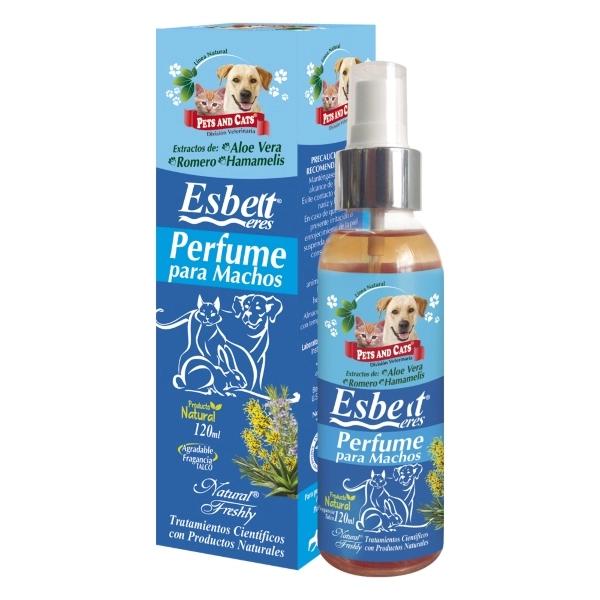 Imagen que muestra el producto Perfume 120Ml. Ideal para dejar el pelo de tu mascota oliendo a una exclusiva fragancia de bebé. Presentación: Frasco x 120 ml. Disponible: Para perros y gatos de todas las razas.