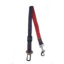 Imagen secundaria del producto Correa Para Broche Del Carro Para Mascotas. Correa para mascotas, cuenta con hebilla ajustable, gancho para fijar al arnés o correa y gancho para fijar a la ranura del cinturón de seguridad del coche. Material: Mezclilla, metal Color: Azul, rojo, negro                                                                                Disponible: Razas pequeñas.Medidas: Largo 46cm* Ancho 2cm