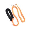 Imagen secundaria del producto Correa Resortada Para Mascotas Talla Xs. Correa resortada con mango cómodo y hebilla para fijar al arnés. Material: Poliéster, algodón, metal                                                                                                                                Color: Naranja, rojo, gris, negro   Disponible: Razas medianas Medidas: TALLA XS CUELLO 23-33 CM TORSO  MIN-MAX 30-45 CM PESO MAXIMO – APROX 2-5 KG, TRAILLA 1,20 CM