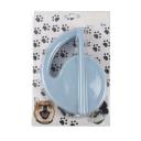 Imagen secundaria del producto Correa Retractil Unicolor  3Mts. Correa retractil unicolor, cuenta con botón para fijar la correa o soltarla. Trae 3M de cuerda. Material: PVC, metal     Color: Azul, rosado, gris                                                                      Disponible: Razas pequeñas y medianas de hasta 12 kg. Medidas :Talla S Largo 3M * 12kg Talla S