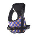 Imagen secundaria del producto Pechera Anti-Tirones Estampada. Pechera anti-tirones estampada, cuenta con tejido reflectivo, broches de seguridad y anillos tipo D para ajustar la correa  Material: Poliéster Color: Rosado, fucsia Estampado: Superman, Paw Patrol Disponible: Razas pequeñas, medianas y grandes.