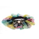 Imagen secundaria del producto Cuello Estilo Tutú Talla S Para Mascotas. Collar con moño en el centro y cinta de tela ajustable. Talla S. Material: Poliéster                                                                              Color: morado, rosado, negro, blanco                                                     Disponible: Razas pequeñas