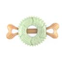 Imagen secundaria del producto Dona Con Hueso Para Mascotas. Juguete dona con hueso macizo. Material: Plástico                                                                                                                            Color: Naranja, verde, azul, rosado                                                                                            Disponible: Razas medianas y grandes