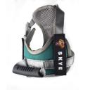 Imagen secundaria del producto Pechera Paw Patrol Para Mascotas. Pechera anti-tirones, cuenta con hebillas ajustables, broches de seguridad, velcro adhesivo personalizable a los costados y anillo tipo D en la parte superior e inferior para fijar la correa. Material: Poliéster, metal                                                                                            Color/Estampado: Rosado, verde, Paw Patrol, perros                                                                                        Disponible: Razas grandes